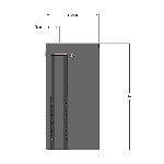 Антивандальный шлагбаум HURDE Block-A1 3M FAST KIT скоростной Антивандальный шлагбаум HURDE Block-A1 3M FAST KIT скоростной